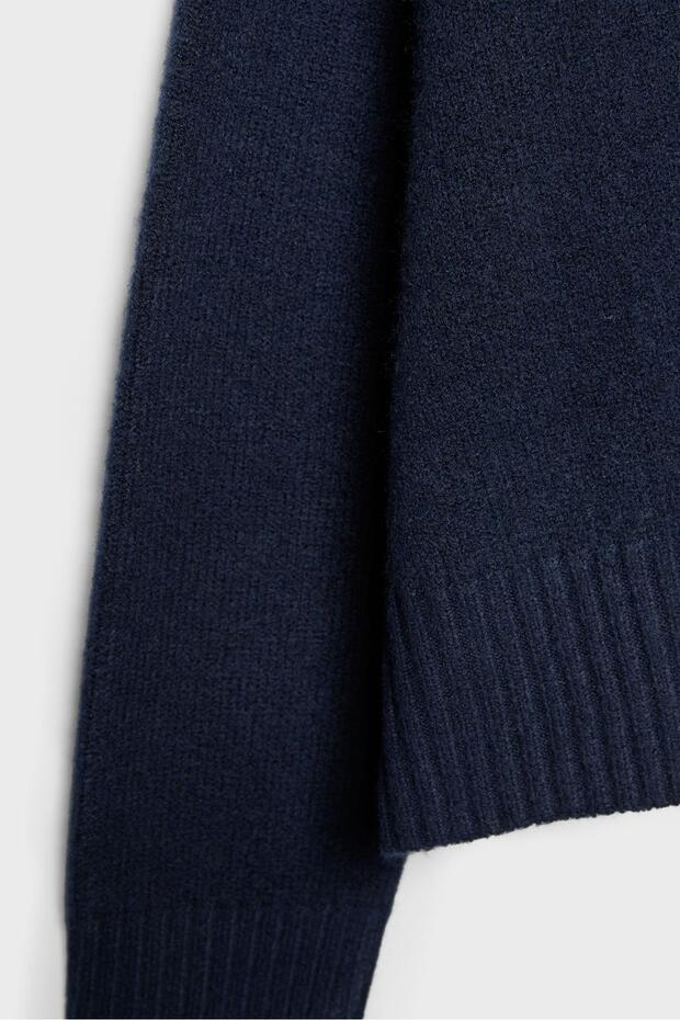 Basic yumuşak dokulu triko kazak - 7