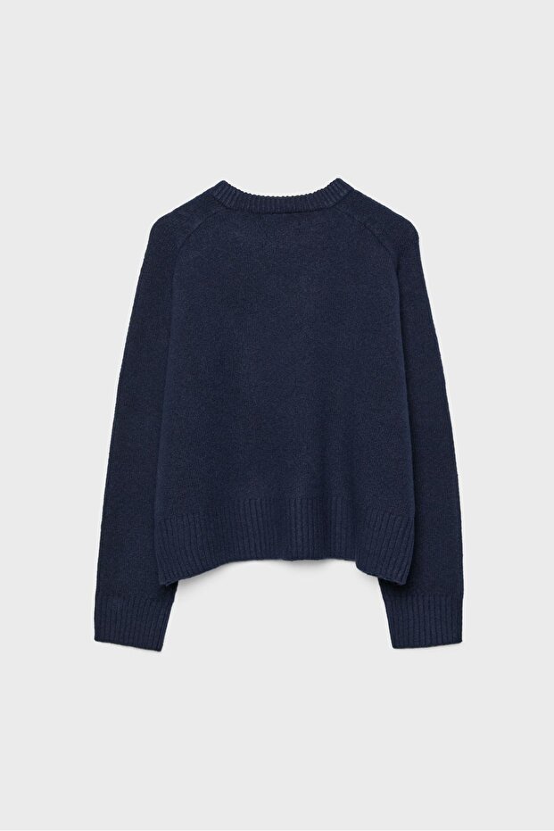 Basic yumuşak dokulu triko kazak - 6