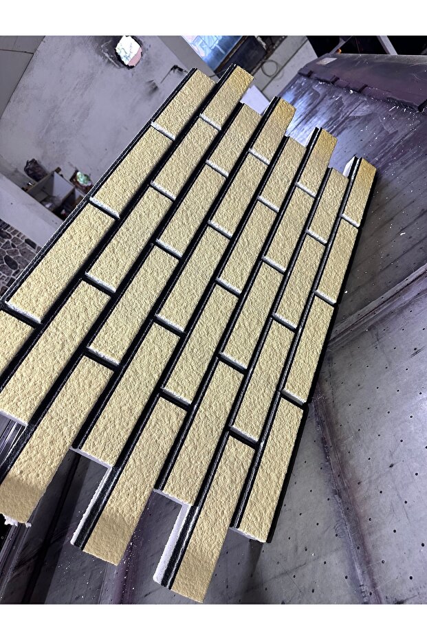 Duvar Panel Geçmeli Dekoratif Sıvalı Boyali - 1