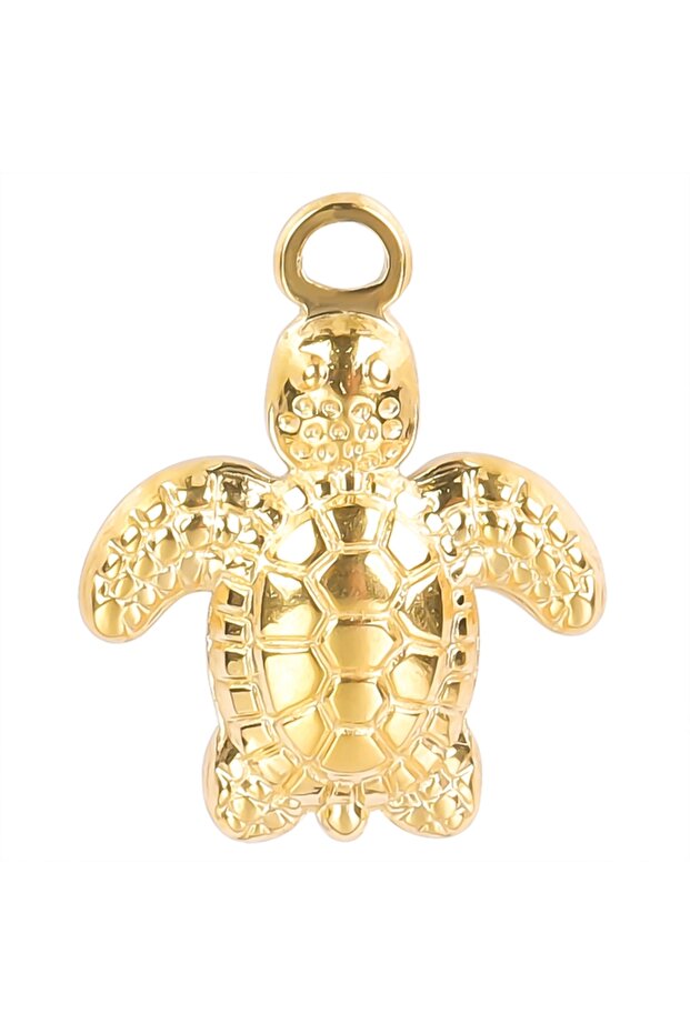 S791-G 6pcs 6pcs/Lot Gold Color Marine Animals Turtles Sharks Shells Starfish Conch Pendants Je