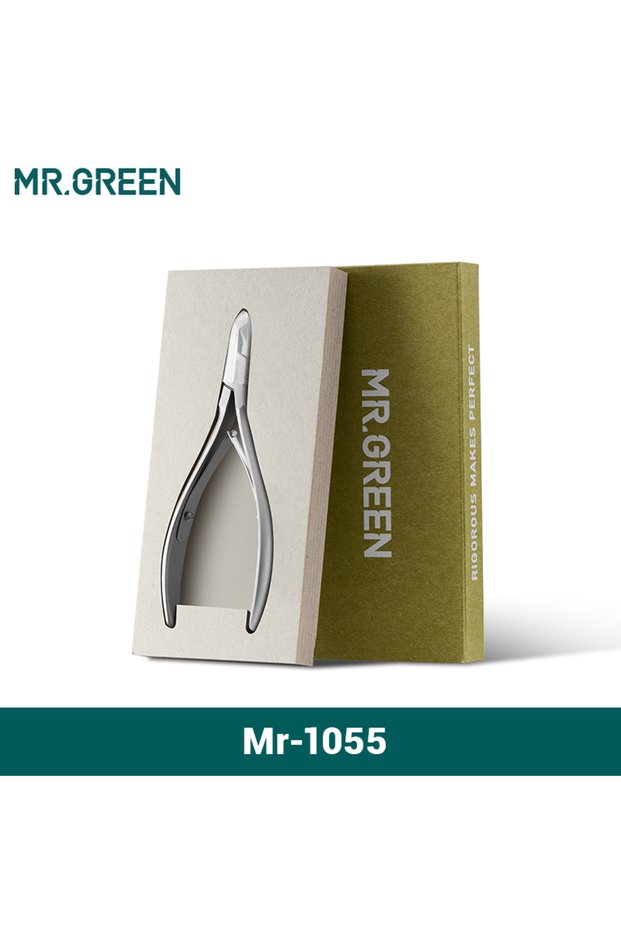 MR.GREEN Mr-1055 MR.GREEN Stainless Steel Cuticle Scissors Dead Skin Nipper Professional Nail Manicu