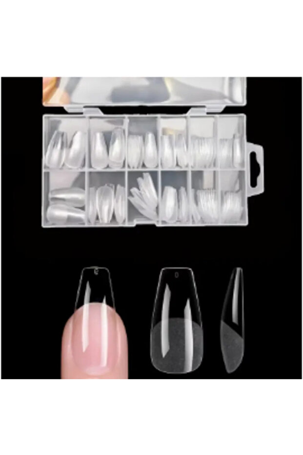 120 Medium T 120Full Coverage Fake Nail Stickers——Stiletto heels/Almond shape/Square/Coffin-shaped/F