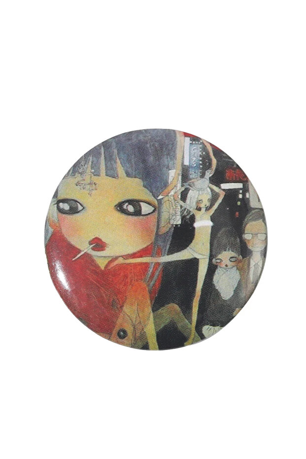 32MM I 32-75MM Tinplate Pin Button Cartoon Anime Characters Round Icon Collection Brooch Badges Back