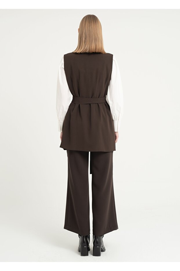 Torba Cepli Uzun Yelek - 4