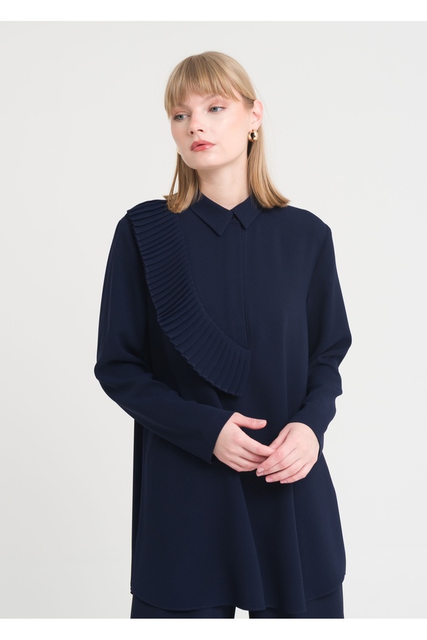 Pilise Detaylı Tunik - 2