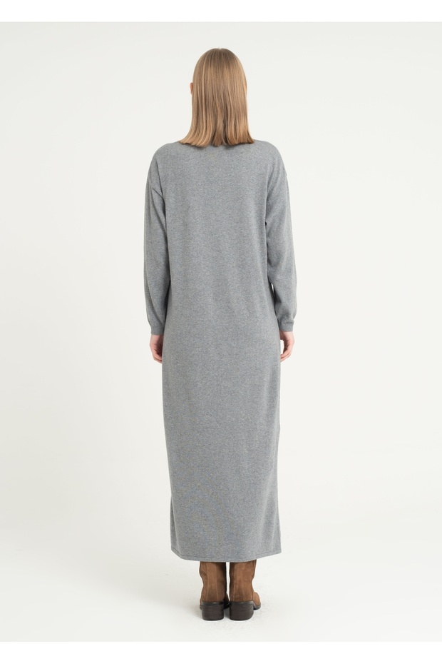 Pola Yaka Elbise - 4