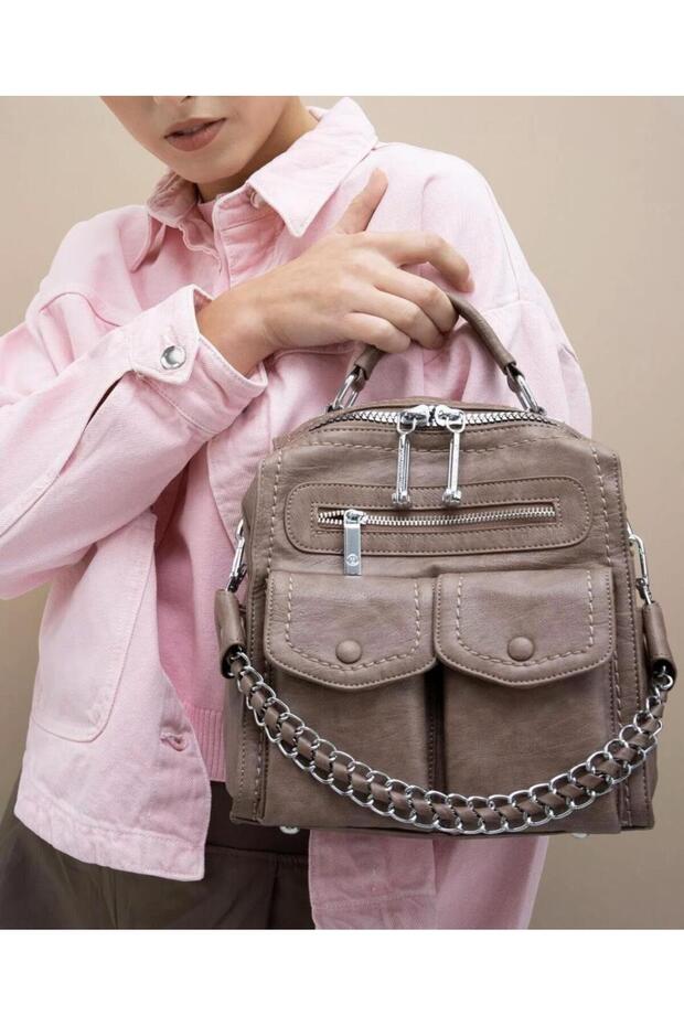 Mathew Cox Byn2267 Women's Functional Premium Women's Soft Leather Imported Bag