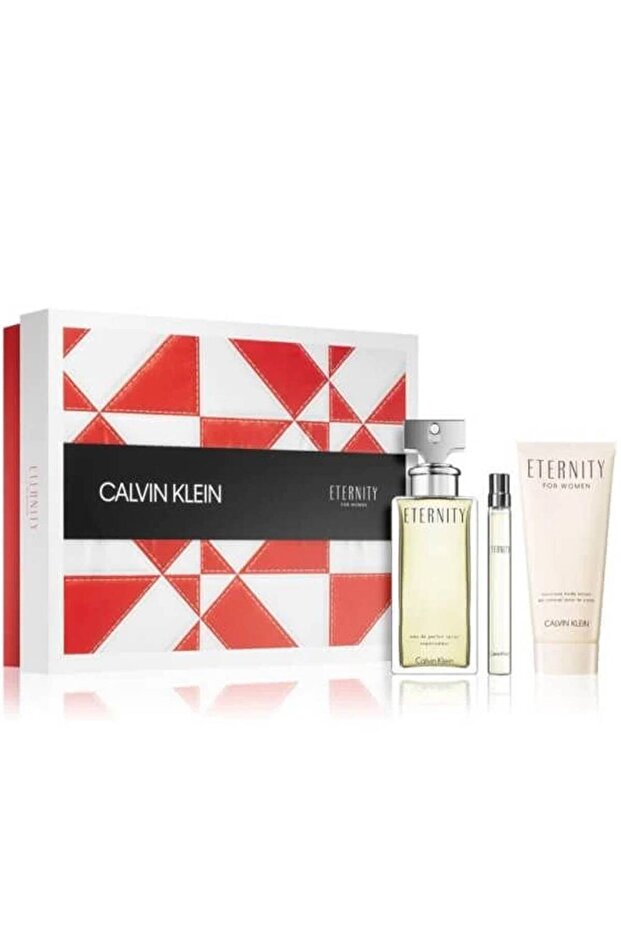 Eternity For Women Set Eau De Parfum 100ml + Eau De Parfum 10ml + Bl 100ml