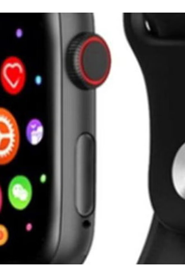 ساعة ذكية تعمل بتقنية بلوتوث، تدعم المكالمات باللمس الكامل، مزودة بحزام قابل للاستبدال، لون أسود، متوافقة مع نظامي أندرويد وiOS - 5