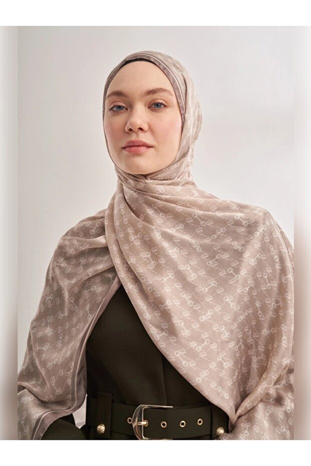 İTHAL VUAL MONOGRAM DESEN ŞAL - 1