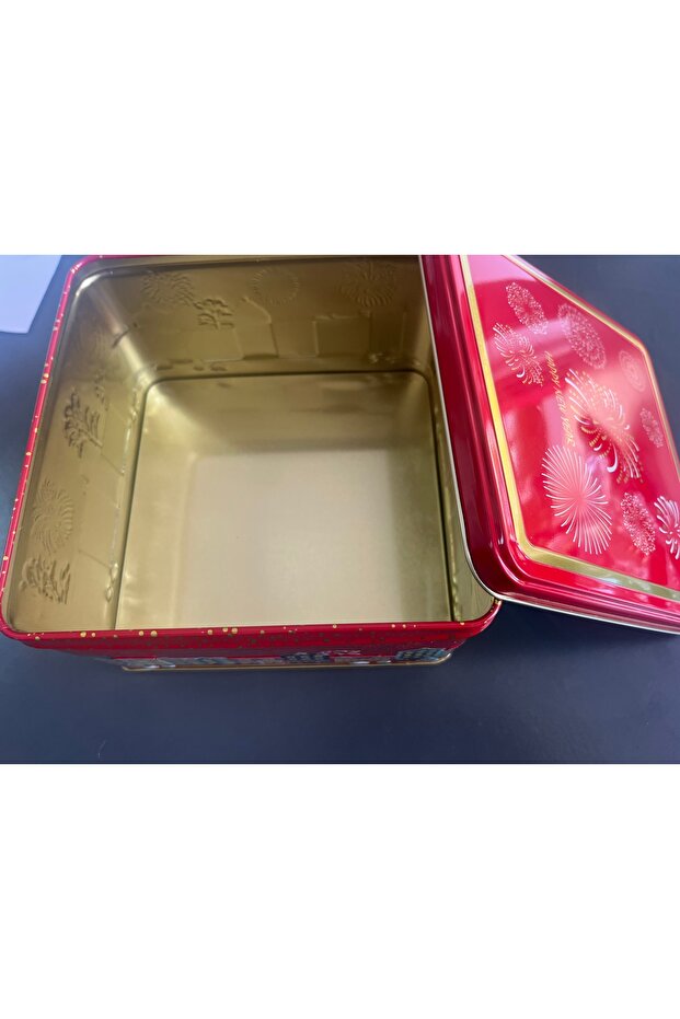 Yılbaşı metal kutu - 4