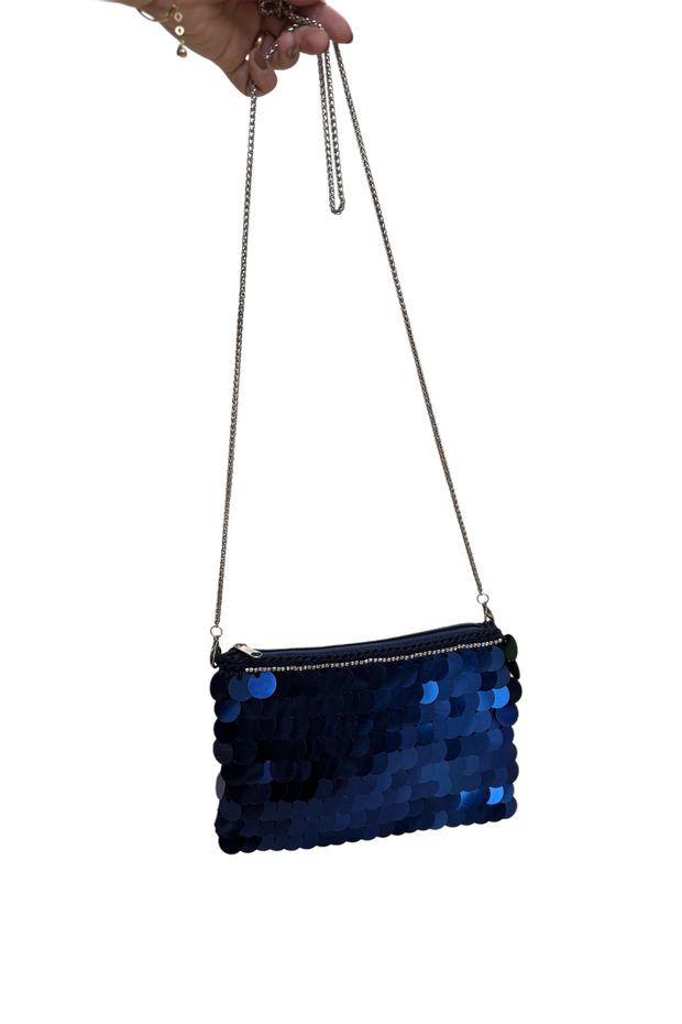 El Örgüsü Pullu Abiye Çanta - 2