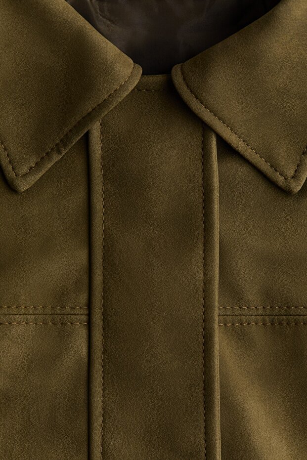 Yakalı Pilot Ceketi - 6