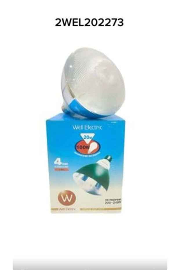 كبسولة WELL PAR 38 20w 220v E27 RED عدد 5حبة
