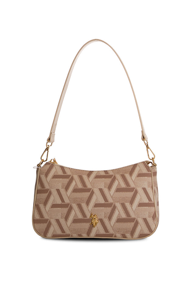 Dark Beige-Tan Women's Shoulder Bag US26123