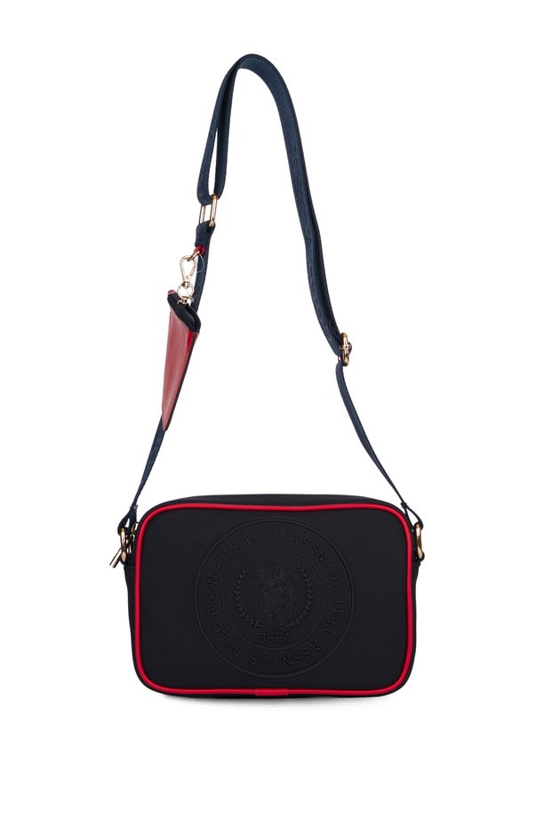 Navy Blue-Red Women's Messenger Bag Us26291