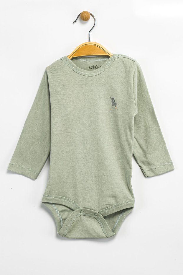 Baby Boy and Girl Snap Fastener 100% Cotton Bodysuit & Onesie 0 Months - 12 Months
