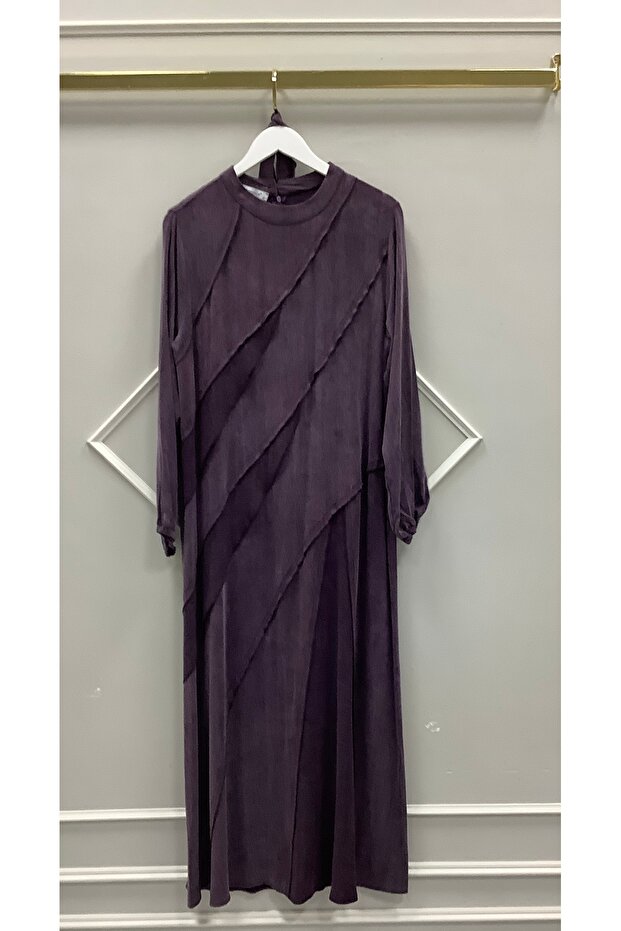 İpek Cupra Elbise - 1