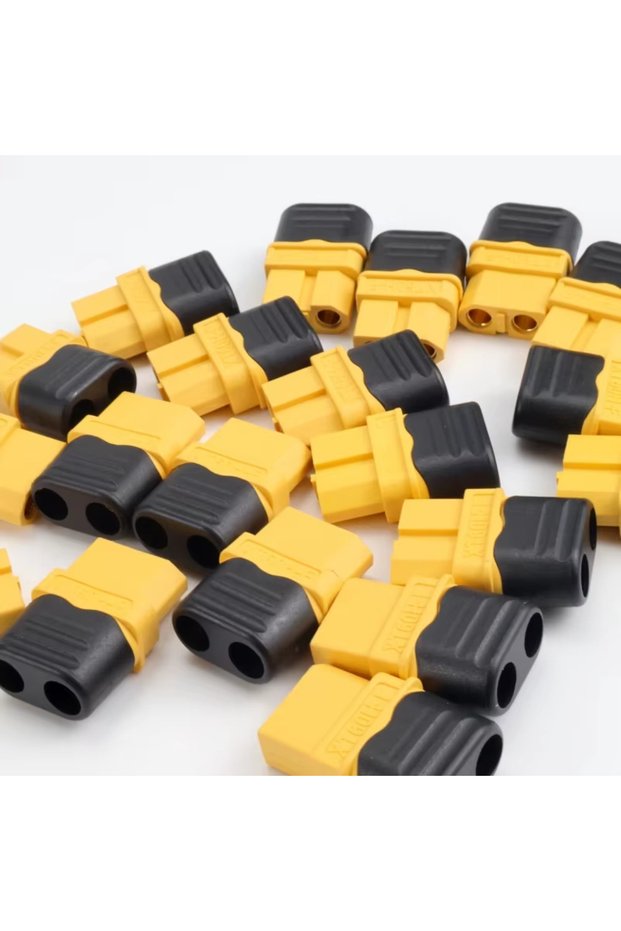 5pairs XT60H XT60H (XT60 Upgrade) Male Female Bullet Connectors Power Plugs with Sheath for Lipo Bat