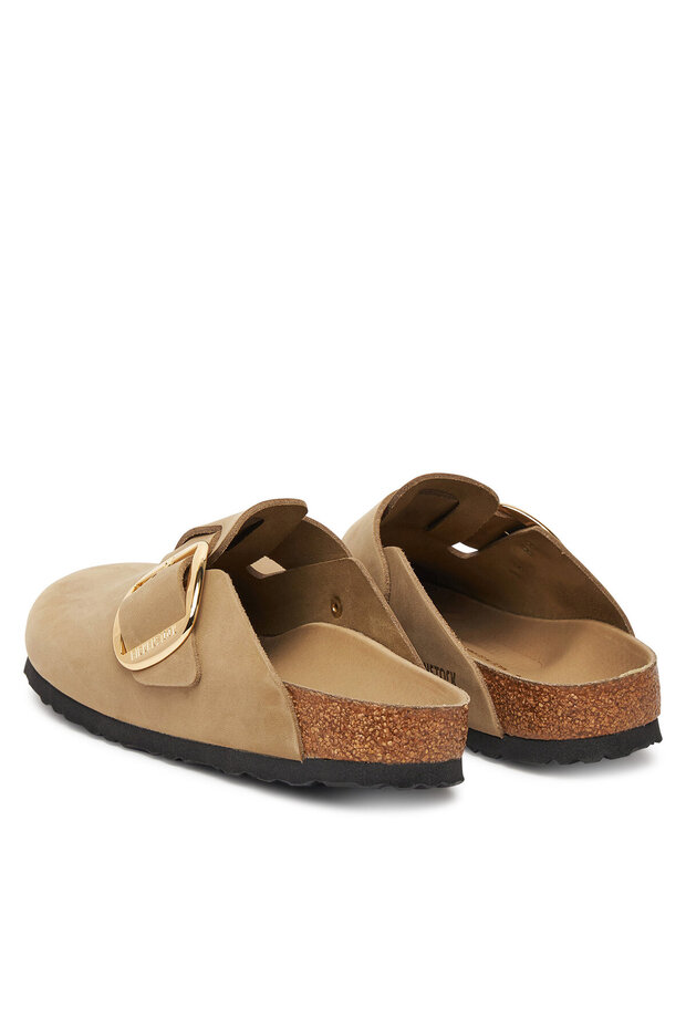 flip flops women's Tabacco Brown Boston Big Buckle He - 2