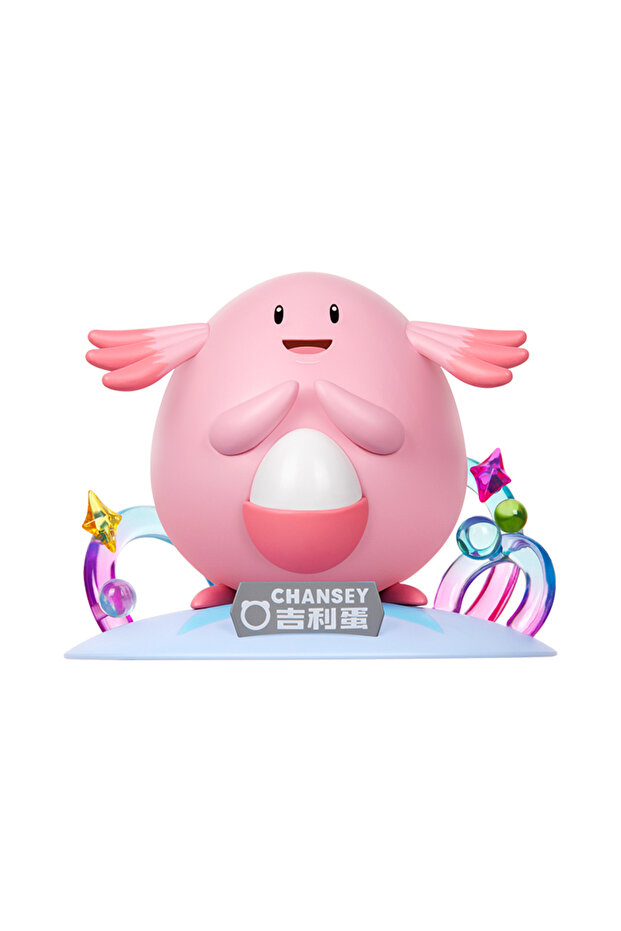 NO BOX Chansey Pokemon Anime Action Figures Jigglypuff Chansey Original Home Desktop Collection Mode