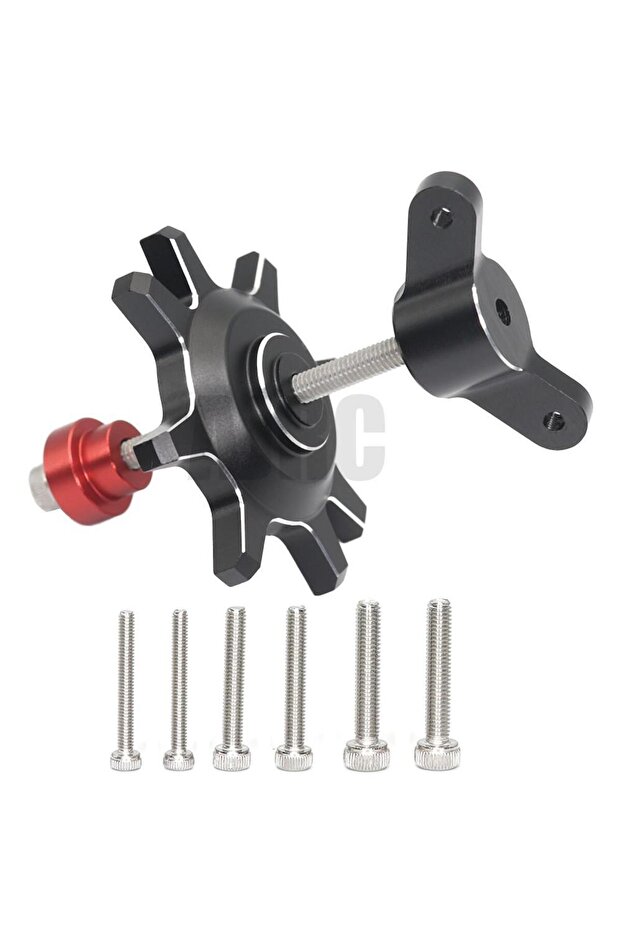 Black Ajrc Metallic Black/red Tire Assembly/disassembly Aid Tool For 1/10 Rc Crawler Car 1.9 2.2 Inc