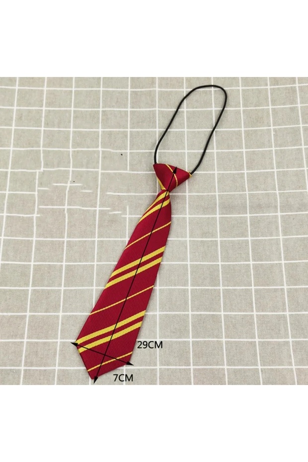 2 Halloween Movie Wizarding Academy Boys Girls Harris Stripe Tie Cosplay Magic School Costume Acces.