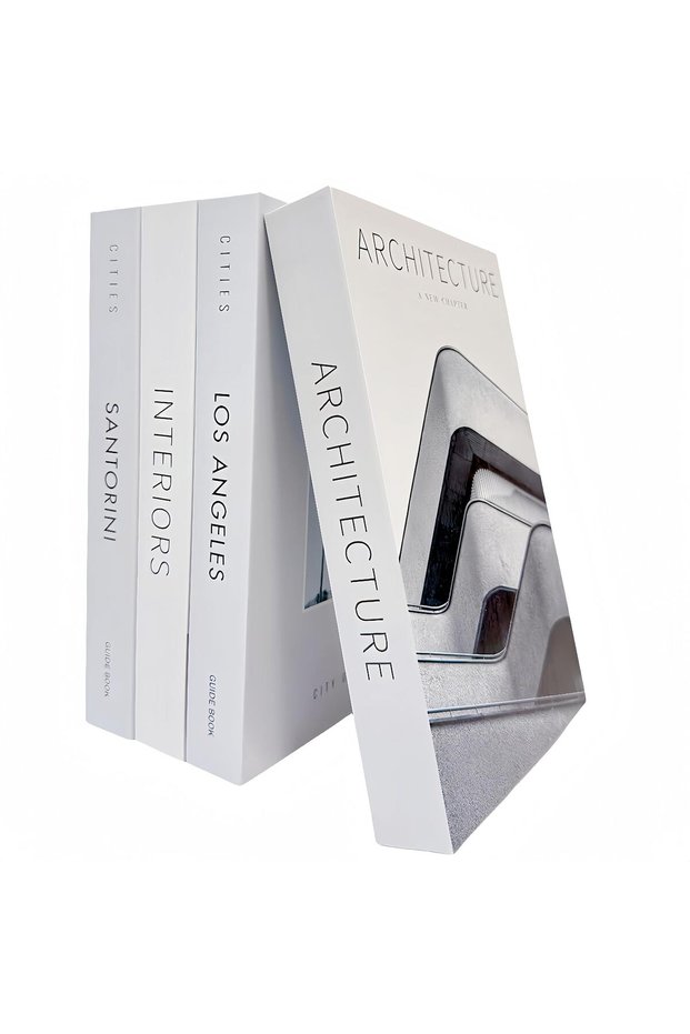 4 Pack Coffee Table Book for Decoration | Decorative Books for Home Decor (M32)