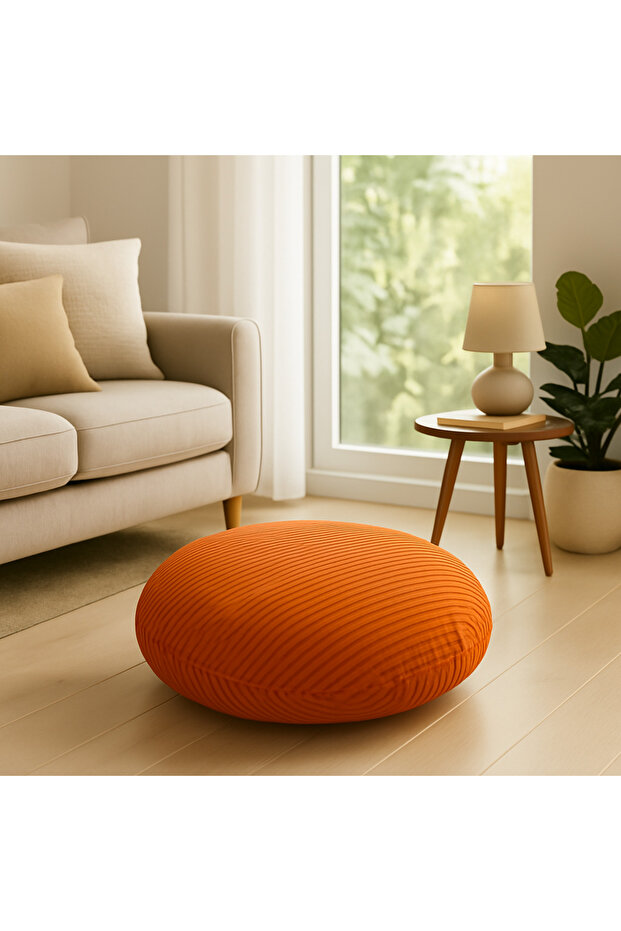 yuvarlak yer minderi - 1