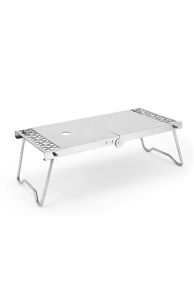 Small tables Mini Folding Camping Table Multi-Functional Stainless Steel Stackable Table Portable Sa - 1
