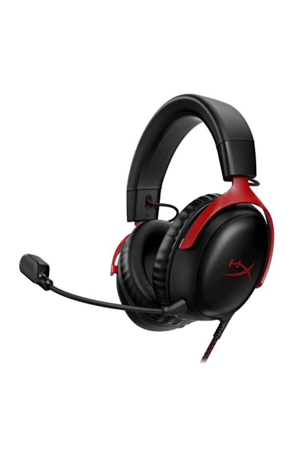 Cloud 3 Wired Headset Black/Red - 1
