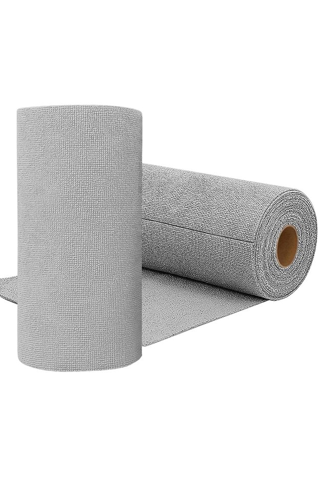 Cleaning Cloths Pack of 40 - Hand-Tearing Microfiber, Super Absorbent Reusable Wipes