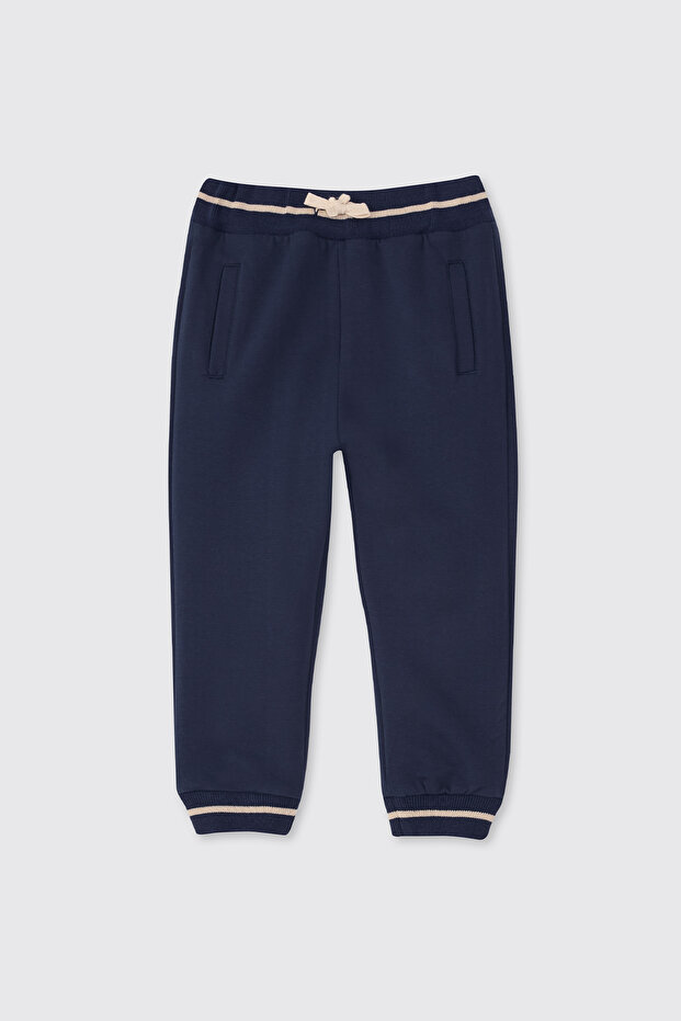 طفل رضيع Sweatpants الأزرق الداكن