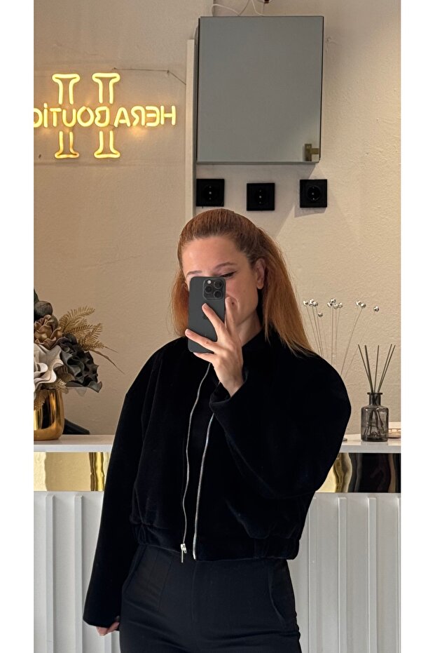 Bomber kaşe ceket - 2