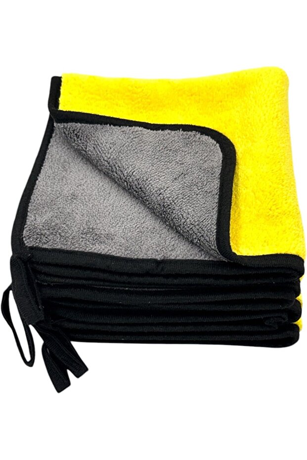 Microfiber Cleaning Cloths 40x40cm (4-Pack) - 600GSM, 80% Polyester/20% Polyamide