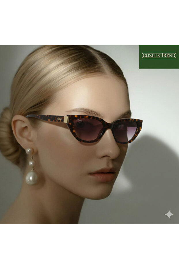 Mbs-S1049 C2 53-18-145 Brown Women's Sunglasses