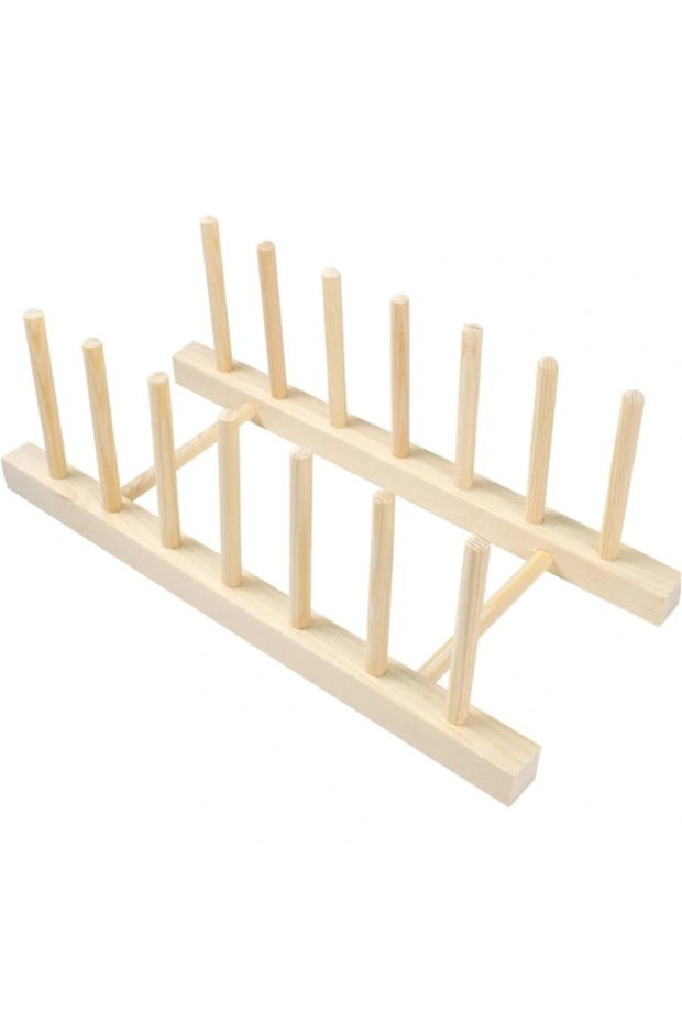 حامل منظم متعدد الأغراض من الخيزران - 1