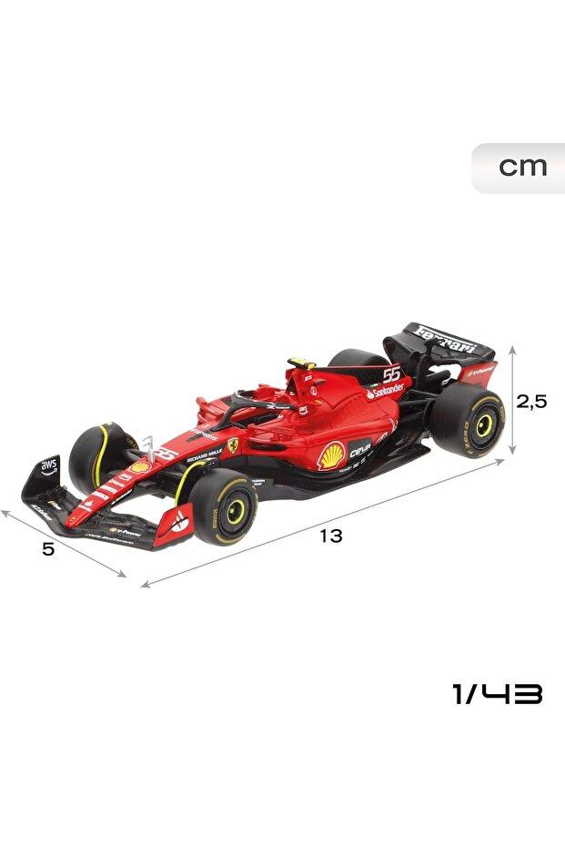 Gift Pack 4 F1 Ferrari SF-23 - 1:43 Scale Die-Cast Models (4 pcs)