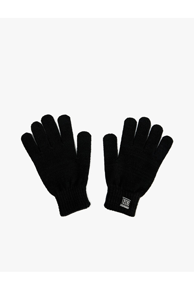 Etiket Printed Basic Gloves