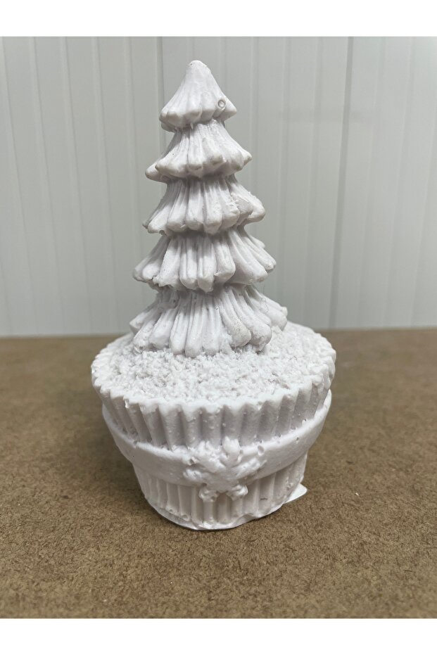 Cupcake çam ağacı polyester boyanabilir - 1