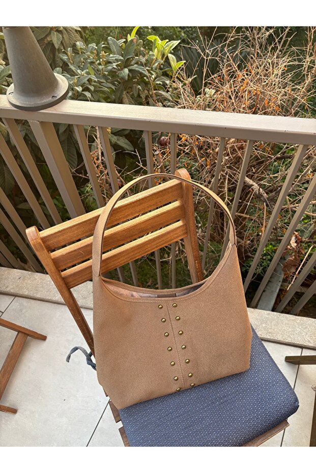 Vizon Süet omuz çantası - 3