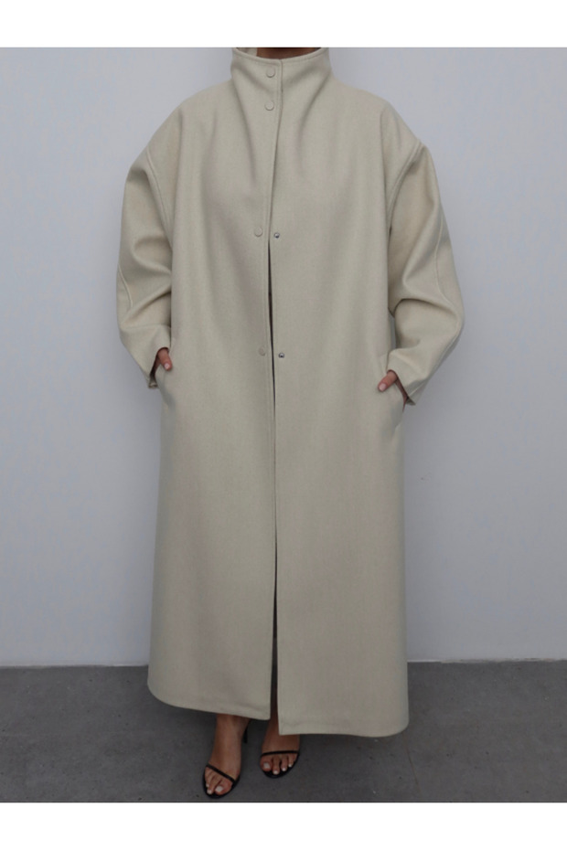 OVERSİZE KAŞE KABAN - 4