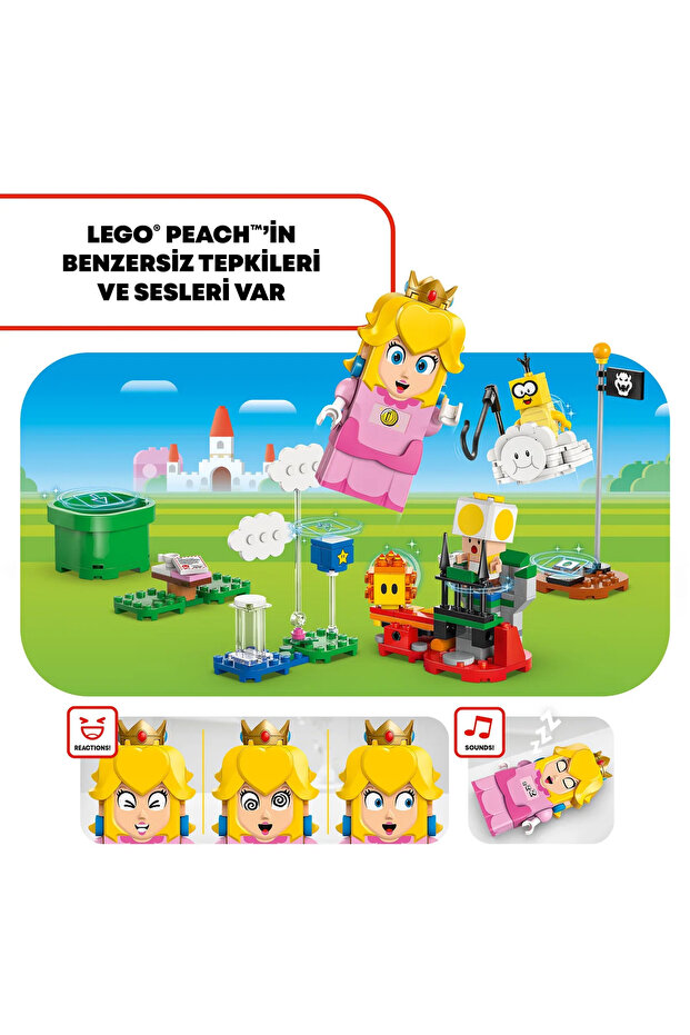 Super Mario 71441 Interactive Peach And Adventures Construction Set - Age 6 And Up (208 PIECES) - 6