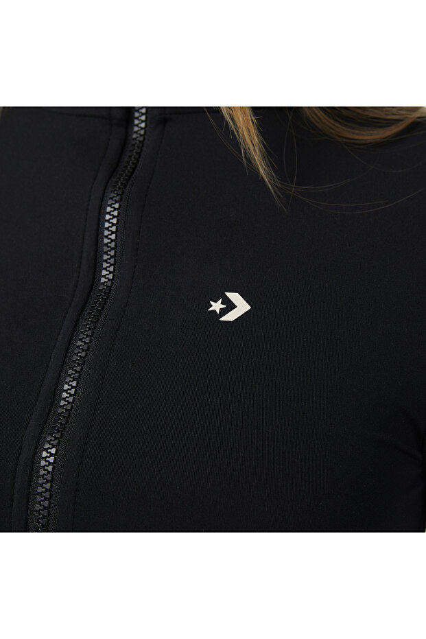 Kadın Siyah Sweatshirt - 6