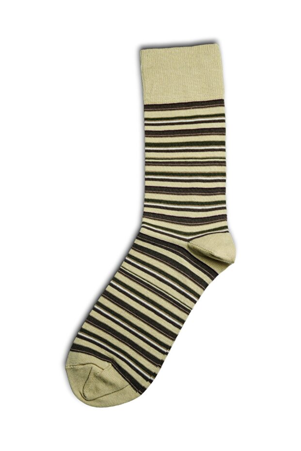 Striped Men's Socks - 1