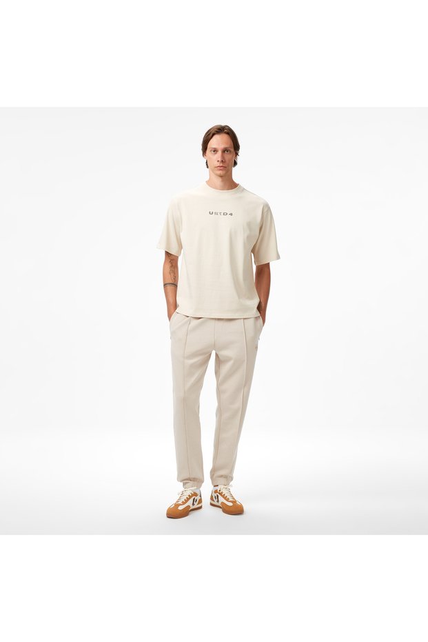 United4 Men's Beige Sweatpants