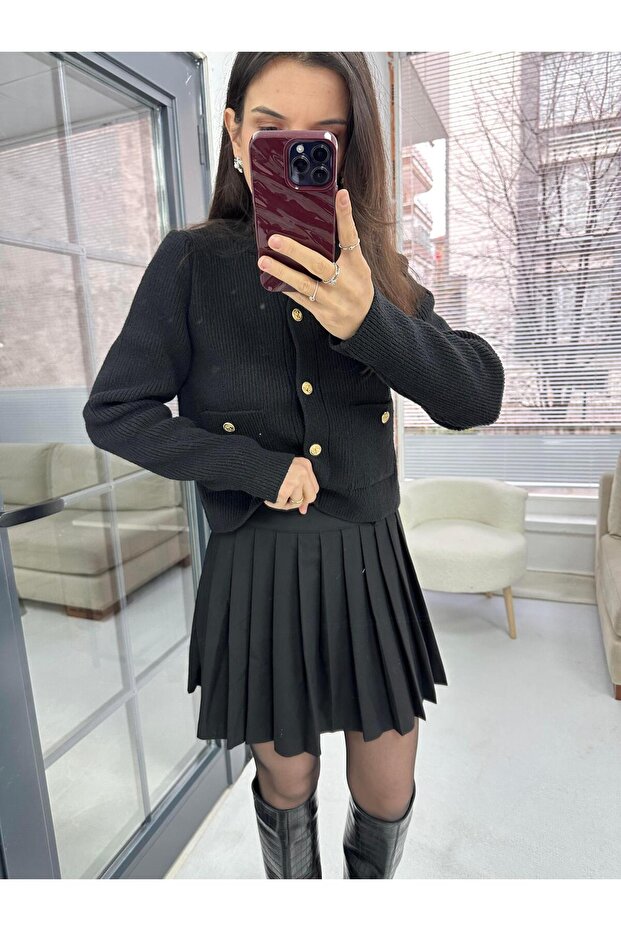 Piliseli Mini Etek - 2