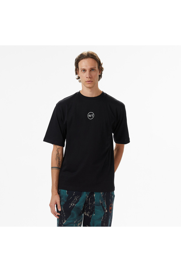 United4 Men's Black T-Shirt