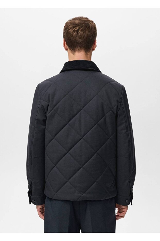 Su itici kapitone ceket - 4