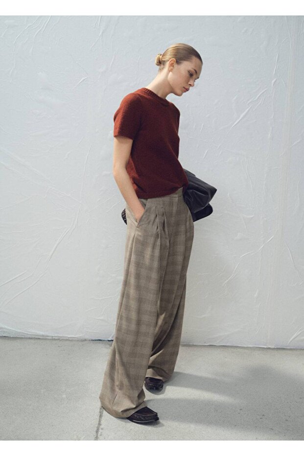 Kısa kollu triko tişört - 2